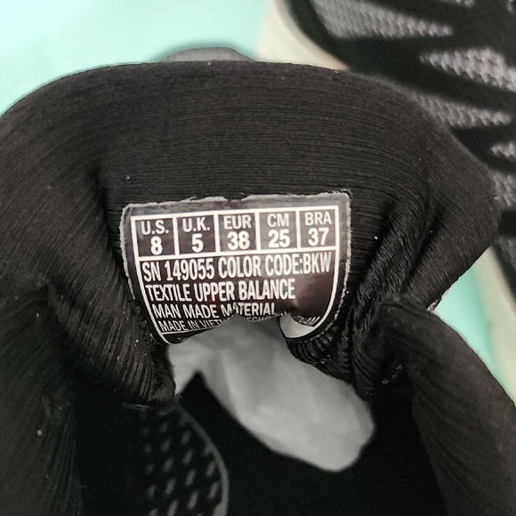 Skechers Air Cooled Arch Fit Black and Gray Sneakers - Picture 9 of 10